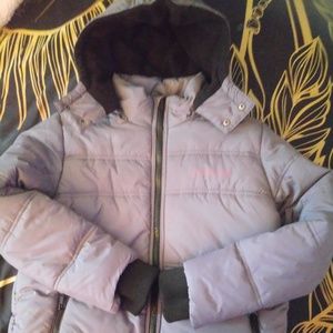 Calvin Klein Grey puffer jacket